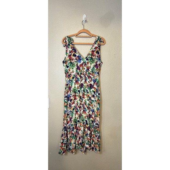 Dress Forum Floral Midi Dress - Multicolor - Picture 8 of 8